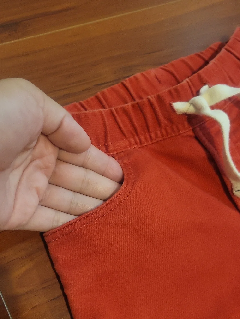 GAP Kids Denim Pull-On Shorts Red Size 5 Years